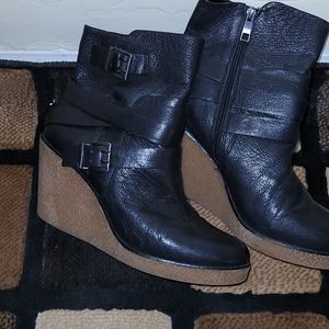 BCBG Wedge Booties